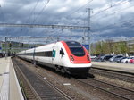 SBB - ICN Steivan Brunies bei der durchfahrt im Bahnhof Liestal am 16.04.2016