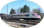 ICN  Bei der Durchfahrt im Bahnhof von Niederbipp am 06.04.2007