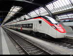 SBB - RABe  93 85 0 501 006-7 im HB Zürich am 12.03.2025