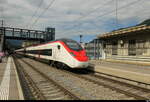 SBB - RABe 501 012-5 im Bahnhof Bellinzona am 01.05.2026
