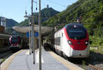 EC 12 von Milano C. nach Z�rich HB im Bahnhof Como S. Giovanni. Como, 12.5.2026
