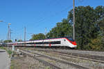 RABe 501 032-3 Giruno f�hrt am 23.09.2026 Richtung Station Augarten.