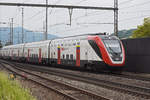 RABe 502 213-7 Twindexx durchfährt den Bahnhof Gelterkinden. Die Aufnahme stammt vom 13.05.2020.