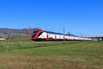 Itingen - 18. M�rz 2025 : RABe 502 210 am IR 2472 von Luzern nach Basel SBB.

Link zum Video : https://www.youtube.com/watch?v=YDjb2Ub-fJM