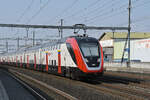 RABe 502 216-0 Twindexx durchf�hrt am 23.03.2026 den Bahnhof Rothrist.