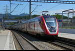 SBB - RABe 502 2021-4 + RABe 502 013 bei der durchfahrt im Bahnhof Bern Wankdorf am 27.06.2026