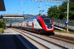 SBB Bombardier Twindexx auf Durchfahrt am 09.07.26 in Lausanne Rbf