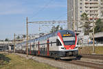 RABe 511 112 fährt Richtung Bahnhof SBB.