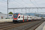 RABe 511 120 durchfährt den Bahnhof Rothrist.