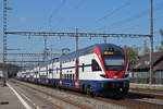 RABe 511 061, auf der S11, durchfährt den Bahnhof Rupperswil.