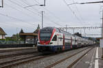 RABe 511 062 durchfährt den Bahnhof Rupperswil.