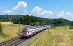 RABe 511 026 als RE 4921 (Schaffhausen - Z�rich HB) bei Jestetten 22.6.26