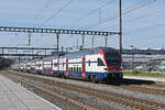 RABe 511 046 KISS durchf�hrt am 28.09.2026 den Bahnhof Rupperswil.