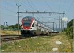 SBB RABe 511 115 kurz vor Lonay Preveranges. 15. Juli 2013