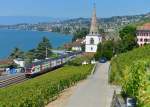 RABe 511 120 als RE nach Vevey am 16.06.2014 bei Villette.