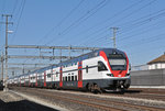 RABe 511 024 durchfährt den Bahnhof Rothrist. Die Aufnahme stammt vom 25.08.2016.