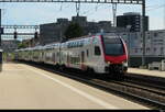 RABe 512 014 bei der durchfahrt in Prilly-Malley am 02.05.2026