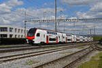 RABe 512 046-9 KISS durchf�hrt am 21.04.2026 den Bahnhof Kaiseraugst.