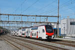 RABe 512 051-9 KISS durchf�hrt am 07.09.2026 den Bahnhof Rupperswil.