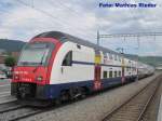 RABe 514 016-5 als S 6 Regelzug in Otelfingen beim Wenden am 17.05.09