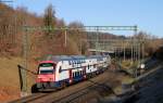 514 053-8  als S16 nach Herrliberg-Feldmeilen bei Herblingen 13.1.15