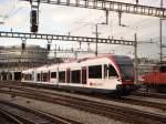 GTW 2/8 520 014 bei der Ausfahrt in Luzern am 18.09.2007