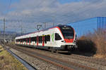RABe 521 005, auf der S3, fährt Richtung Bahnhof Itingen.