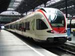 SBB - Triebwagen RABe 521 026-5 im SBB Bahnhof von Basel am 09.06.2007