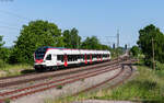 RABe 521 204 als SBB 87698 (Konstanz - Engen) im Bahnhof Welschingen 24.5.26