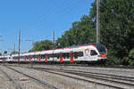 RABe 521 023, auf der S1, f�hrt am 10.07.2026 Richtung Station Augarten.