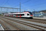 SBB - RABe 521 012-0 bei der einfahrt im Bhf. Rupperswil am 23.07.2026