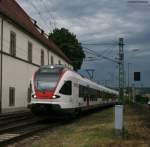 526 659-8 flchtet als SBB79852 nach Engen vor dem beovrstehenden Gewitter aus Konstanz am 11.8.08