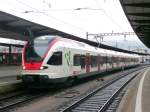 SBB - Regio nach Solothurn mit dem Triebzug RABe 521 017-4 am 07.02.2009