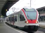 SBB - Regio nach Solothurn mit dem Triebzug RABe 521 018-2 am 07.02.2009