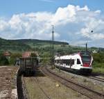 RABe 526 659-8 als SBB79837 (Engen - Konstanz) am 29. Mai 2010 in Welschingen-Neuhausen.