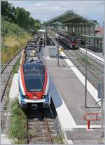 Eisenbahnfotografie in Frankreich: Zumindest Landschaftlich und auch von den Verbindungen her sehr angenehm bietet der  Léman Express  interessante Möglichkeiten, dies an den Strecken sowie
