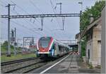 Auf der Suche nach einer geeigneten Fotostelle gelangte ich zum ehemaligen Bahnhof von Vernier-Meryrin. Heute halten hier keine Reisezüge mehr und der Bahnhof heisst Vernier-Meyrin Cargo. 
Das Bild zeigt den SBB LEX RABe 522 222 als RL5 auf der Fahrt von La Plaine nach Genève. 

29. April 2026