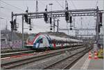 Wie man sieht, werden in Gen�ve die Signale ausgetauscht; der SBB LEX RABe 522 220 erreicht L�man Express aus Richtung Annemasse den Bahnhof von Gen�ve. Der Zug wird nach eine kurzen Halt nach Coppet weiterfahren.

4. M�rz 2021