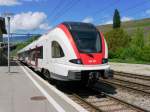 SBB - Triebzug RABe 522 201 in La Plaine am 06.05.2015