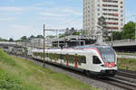 RABe 523 063, auf der S3, fährt Richtung Bahnhof SBB.