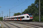 RABe 523 034, auf der S1, f�hrt am 08.07.2026 Richtung Station Augarten.