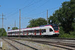 RABe 523068, auf der S1, f�hrt am 08.07.2026 Richtung Station Augarten.