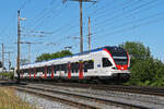 RABe 523 012, auf der S1, f�hrt am 22.07.2026 Richtung Station Augarten.