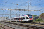 RABe 523 069, auf der S3, f�hrt am 16.07.2026 zum Bahnhof Pratteln.