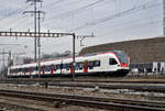 RABe 523 051, auf der S1, fährt zum Bahnhof Pratteln. Die Aufnahme stammt vom 30.01.2017.