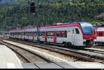 SBB - RABe 94 85 0 531 002-9 abgestellt im Bahnhofsareal in Brig am 12.07.2026