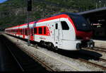SBB / RegionAlps - RABe 533 702-2 im Bahnhof Brig am 24.05.2026