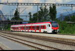SBB / RegionAlps - RABe 94 85 0 533 704-8 bei der einfahrt in den Bahnhof von Gampel-Steg am 28.06.2026