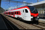 SBB - RABe 533 715-4 im Bhf. Visp am 20.07.2026