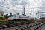 ETR 610 706-9 durchfährt am 24.06.2022 den Bahnhof Pratteln.